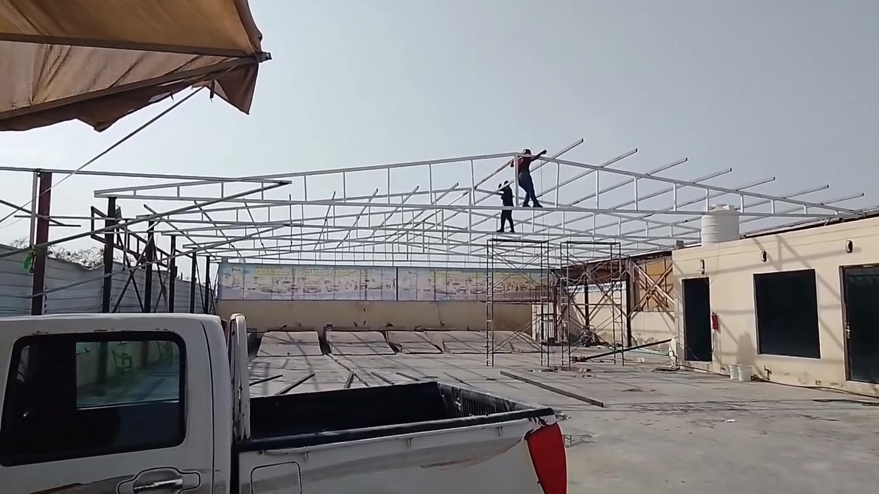 مسقفات حديدة • غسيل سيارات • الديوانية