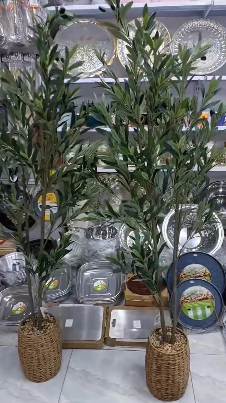 شجرة زيتون صناعية • واقعية • ١٦٥سم