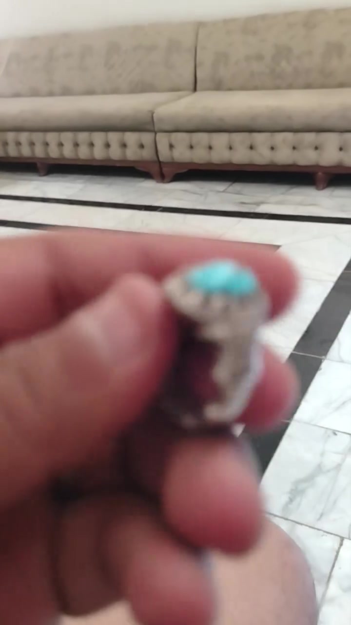 حجر فيروز نيشابوري
تطعيم 8 ماسات  صياغه تخريم حلوه 

السعر 80 الف 

قياس 24 
محبس خنصر

***********
