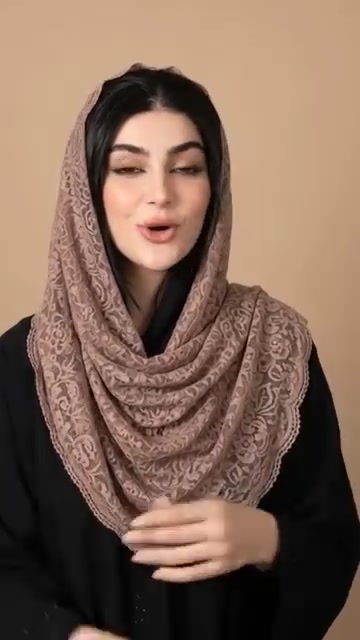 شال ترند • بريسم تول • ٢م×٧٠سم