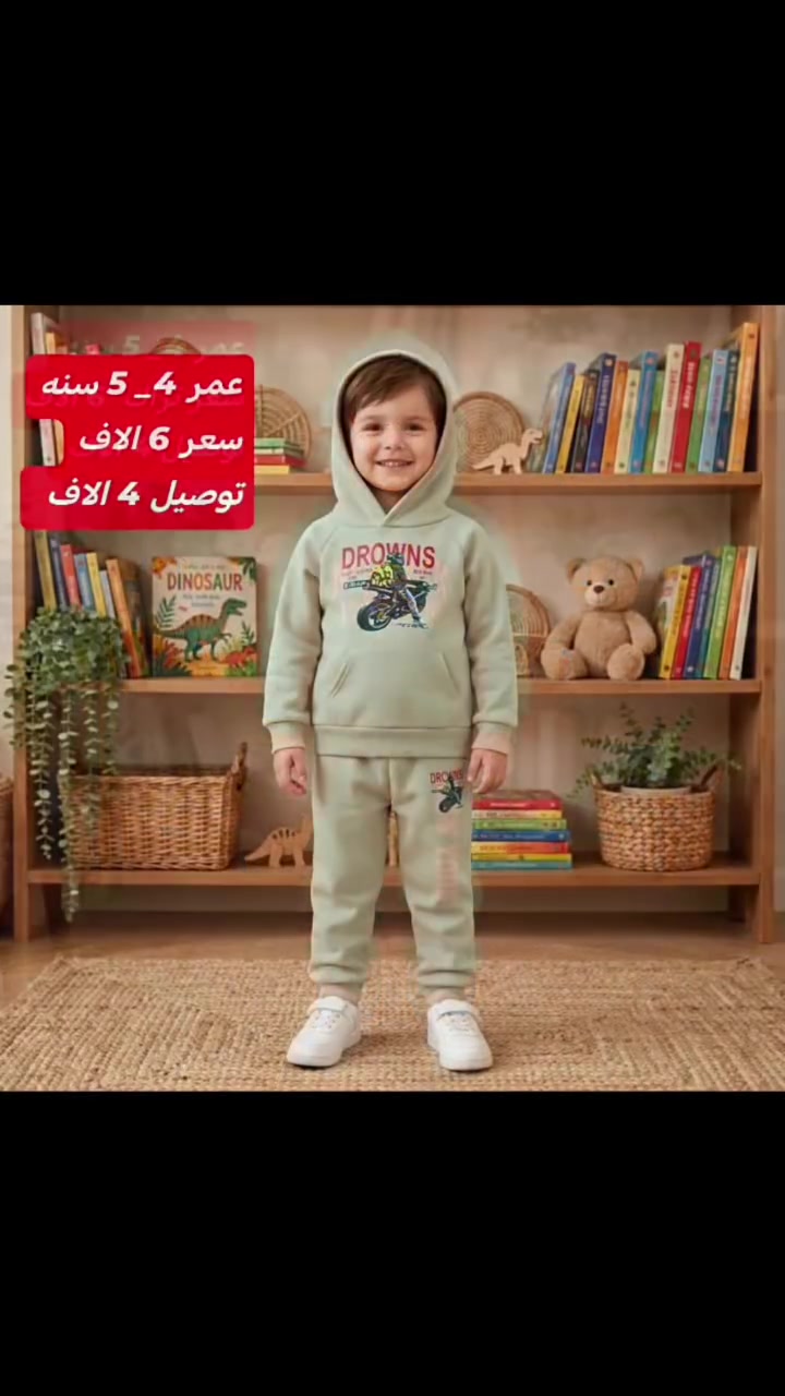 تراك ولادي • مبطن • ٣-٧ سنوات