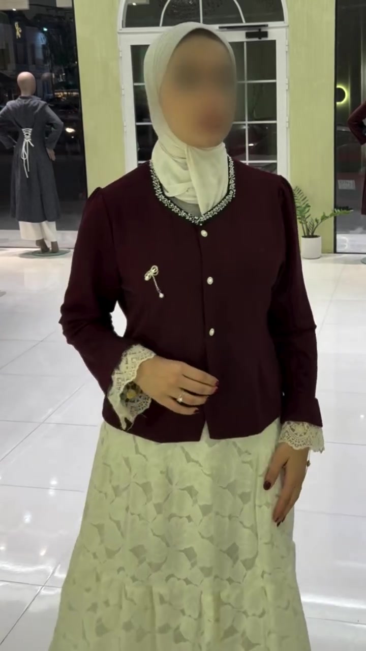 طقم تنوره • ماروني • مقاسات M-XXL