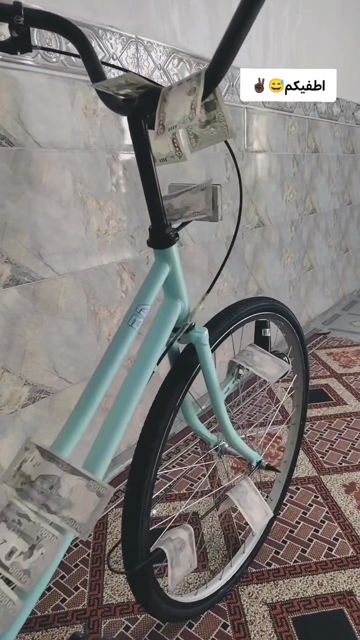 السلام عليكم بايسكل للبيع موديل 22 مكان بابل***********
