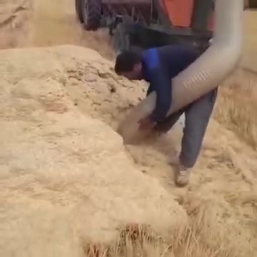 شفط التبن • لماكينة 80 حصان • كربلاء المقدسة