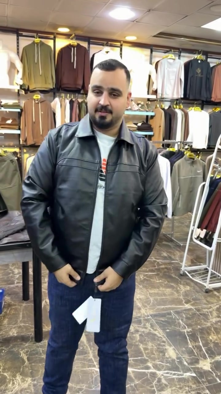قمصلة جلد • مبطن فرو • تكريت القادسية