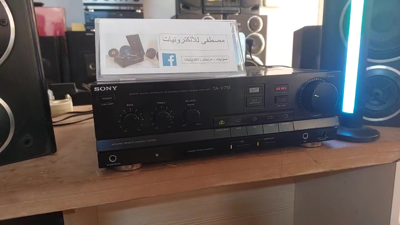 SONY V715 Japan
السلام عليكم.. عرض #2026112
أمبليفاير سوني SONY-V715 صناعة يابانية 
قدرة تضخيم و نقاوة لا تحتاج وصف .. 

مواصفات : تحكمات بيز و تريبل ، سراوند و دولبي نويز ريدوس، مداخل أوكس ، مدخل خاص ديك كرام(( بلوتوث)) كهرباء 100v 

فيديو فحص الجهاز في المنشور ✅️
مكاني السليمانية .. توصيل 🛵 موجود كل محافظات العراق ..

Mustafa Electronics 
Audio , Video & Electronics
Whatsapp: ***********
