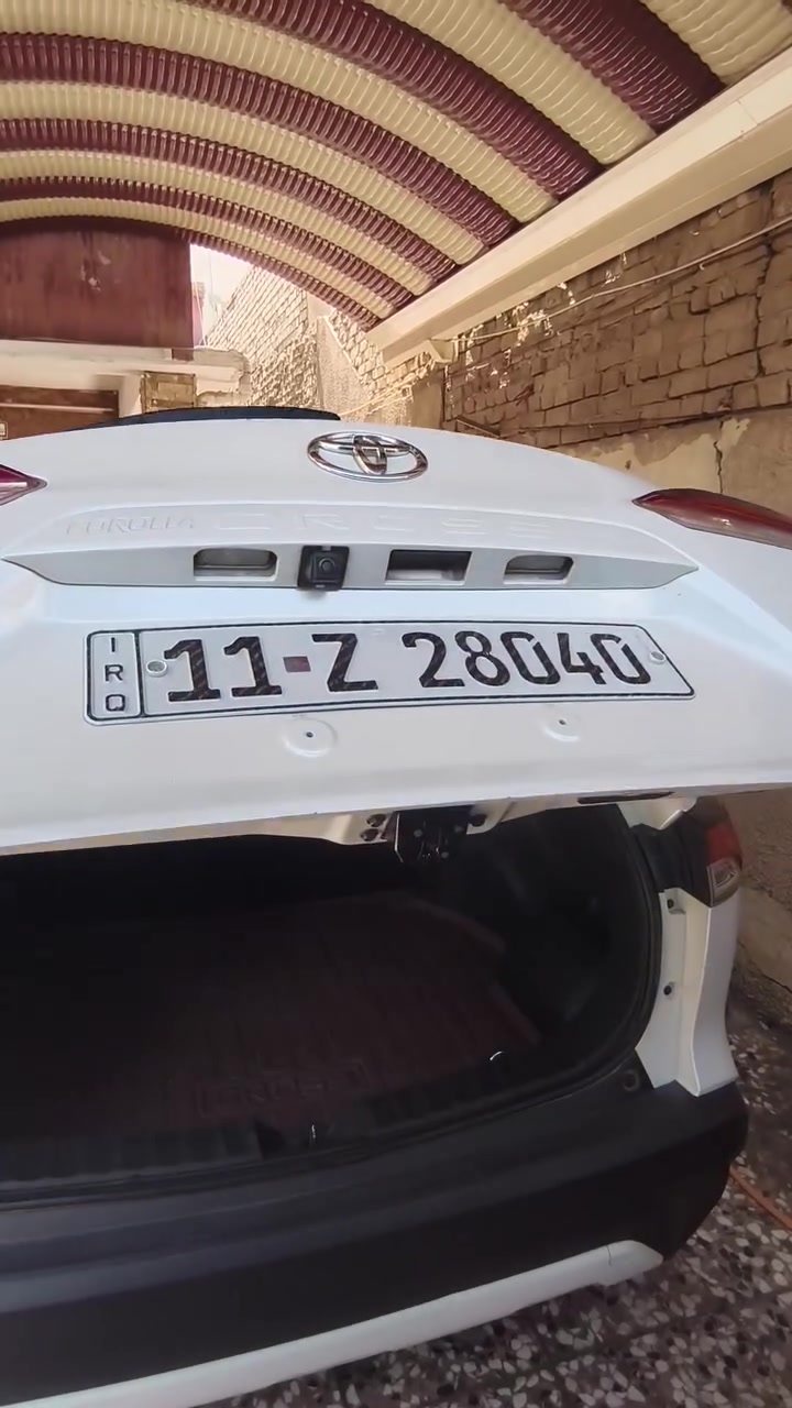متاح كورلاا كروس موديل 2024
ماشية 61بيهة شخط بلجاملغ الخلفي 
مكاني بغداد شارع فلسطين
سعرهة ب26800دينار عراقي 
الاستفسار ***********
