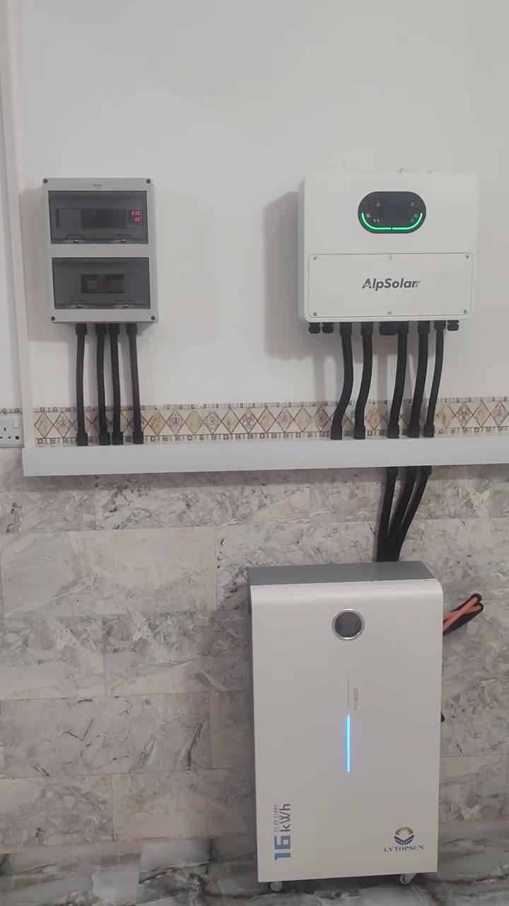 هايبرد 8kW • بطارية 16kWh • العزيزية واسط