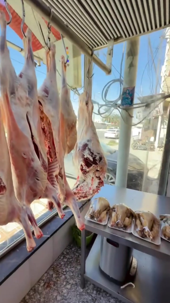 لحوم ومشويات البادية 
لحوم 🥩 عراقية 💯 
أنواع لكبة موجود 
توصيل مجاني 
***********
عنوان حي الجوادين شارع البلدية
