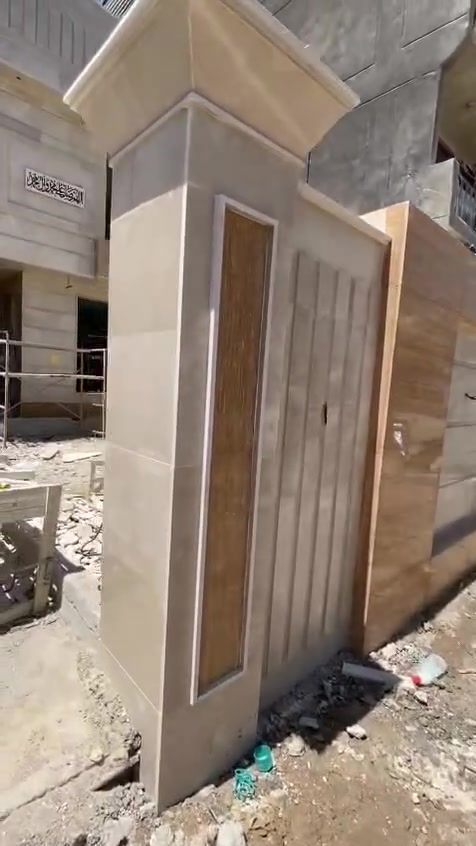 السلام عليكم 
كادر مختص لتغليف الواجهات
بالحجر والمرمر باحدث الديكورات 
شغل ميكانيك شغل لحيم وتحشاه خبط 
شغل درجه اولى استلام مهندس 

*********** واتساب 
*********** واتساب

