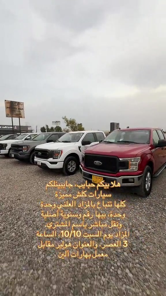 مزاد علني • السبت 10/10 • نقل مباشر