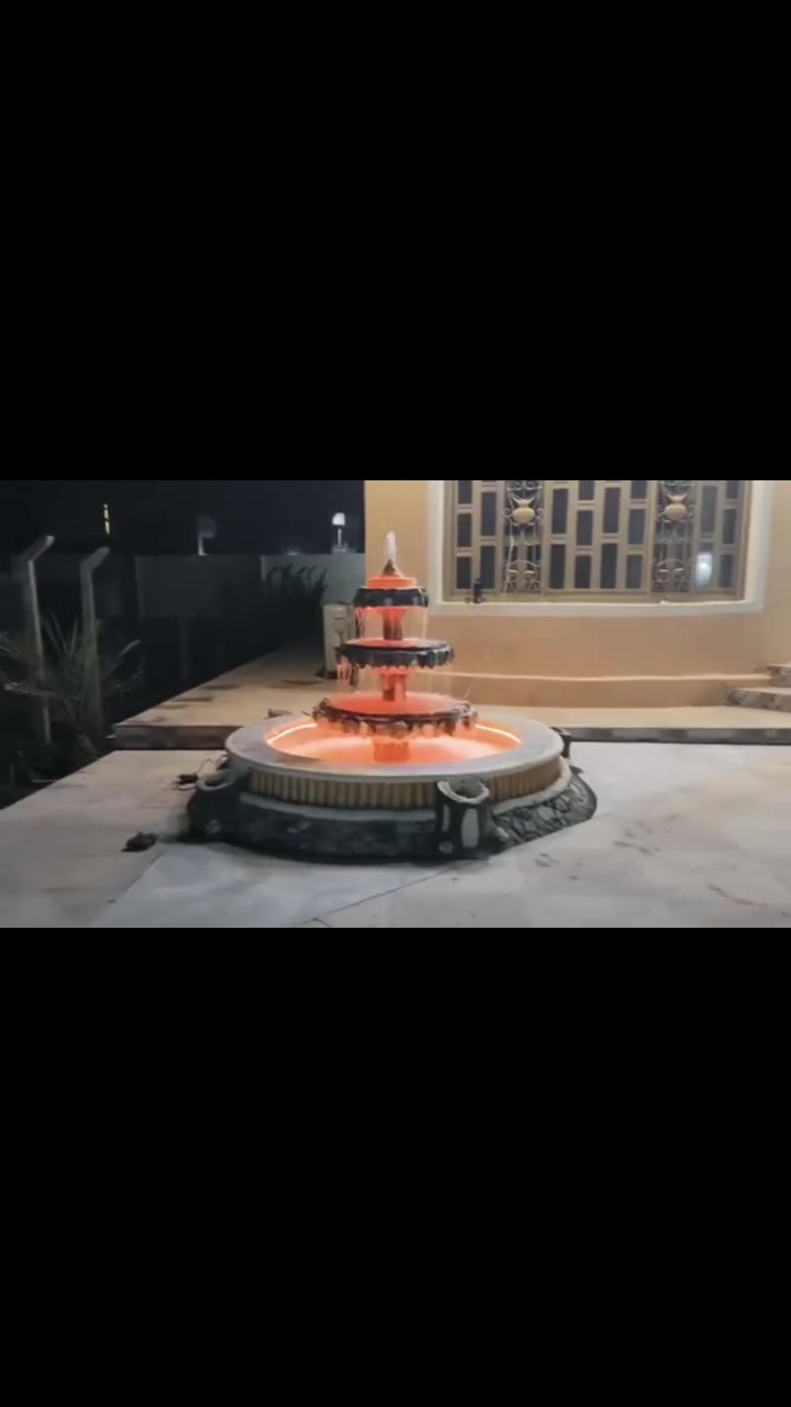 نافورة منزليه تصميمي وتفيذي***********
