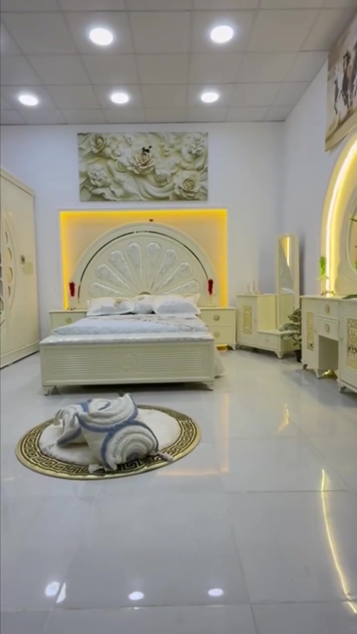 غرفه نوم • نجاره عراقية • تصميم تركي