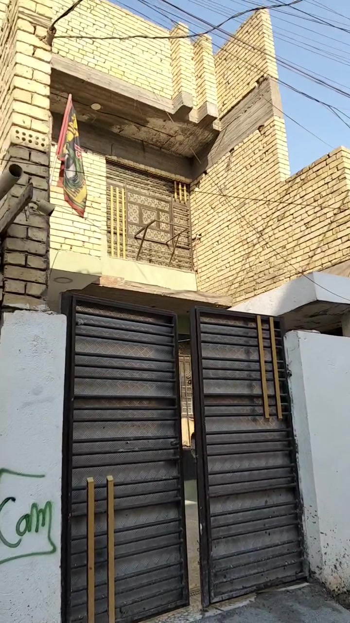سلام عليكم بيت 100 واجه 5 نزال 20 طابق ونص بل كماليه بل معوقين يبعد عن مدرسه والمصتوصف 200م كامله خدمات تبليط ومجاري ومي وكهرباء ورصفه  كامل وباقي تفاصيل بل فيديو الستفسار ***********
