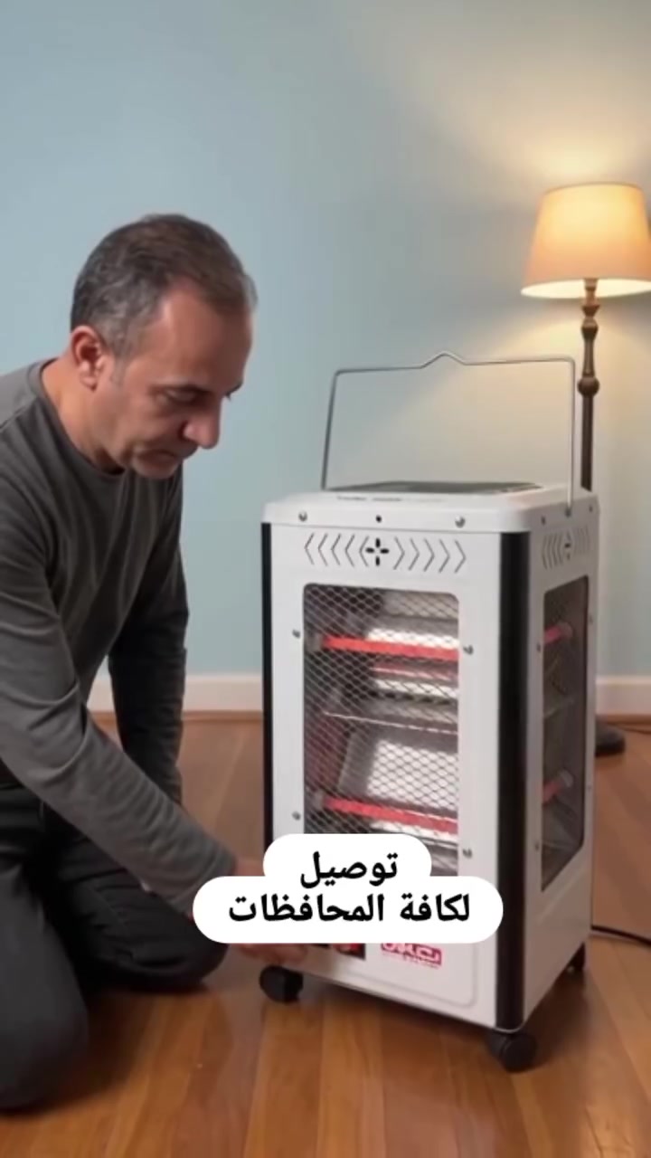 صوبة اوماس • ٢٠٠٠ واط • تدفئة ٣٦٠°