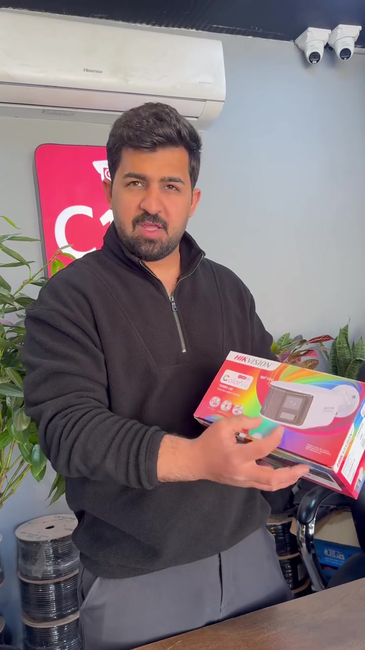 🔥 Hikvision ColorVu 5MP | تغطية 180°
📸 دقة 5 ميگاپكسل لتفاصيل أوضح
👁️ زاوية تصوير 180° لتغطية مساحة أوسع
🌙 24/7 Color – تصوير ليلي ملوّن وواضح
💡 Smart Hybrid Light للرؤية الليلية الذكية
🎙️ مايك مدمج للصوت
💦 IP67 مقاومة للماء والغبار

🚨 كامرة تجمع بين الدقة العالية + التغطية الواسعة + التصوير الليلي الملوّن… خيار قوي للحماية والمراقبة.

📞 للاستفسار والطلب: ***********
