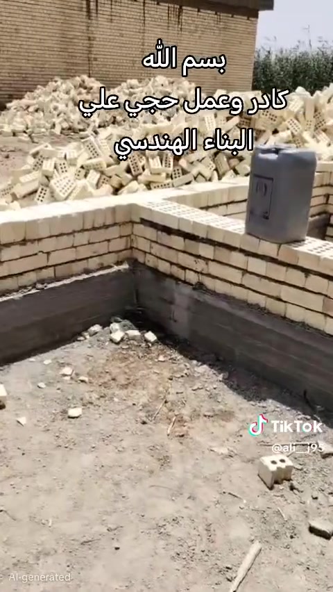 بناء متفرق • طابوق بلوك • شغل درجة أولى