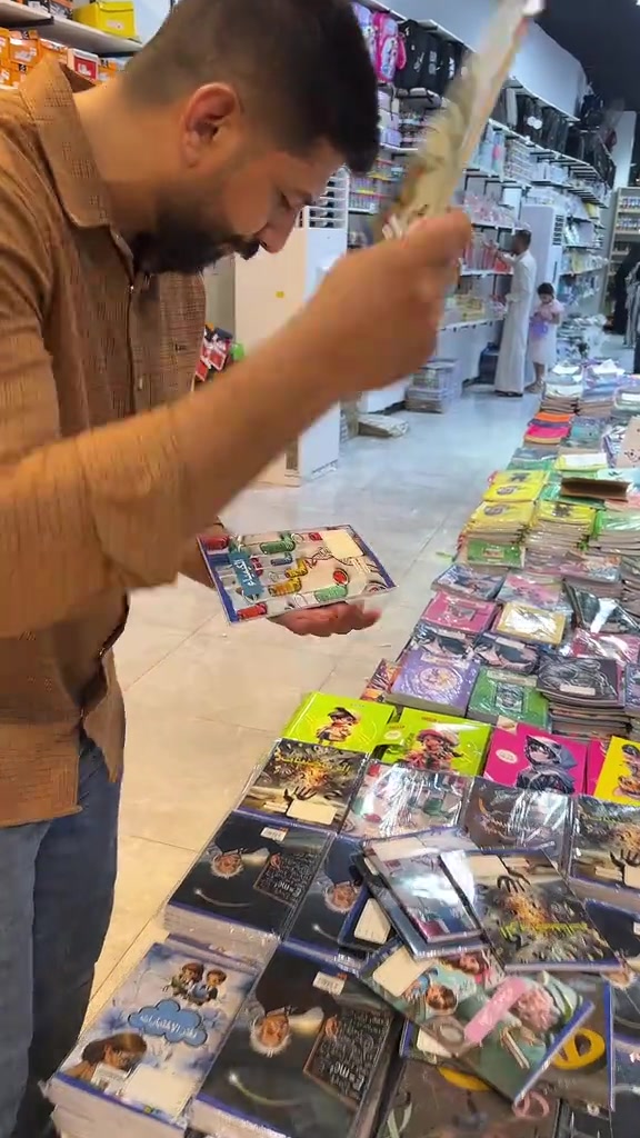 يبدأالدوام من الساعة ال8ونص صباحا لحد ال11 مساءًارقام الحجز  الرقم  *********** سعر التوصيل 🚚 بغداد5.000وكل المحافظات ب5.000 الف فقطالعنوان : بغداد الكريعات  مقابل حسينة للجوادين واتساب 🤌انتسكرام : https://www.instagram.com/alhadi__complex012?igsh=MWgybWRnb28xdnFkdg== فيس بوك : https://www.facebook.com/Alhadilibrary?mibextid=LQQJ4 #هاشتاق #عروض #تنزيلات #بلاش #لايك 
