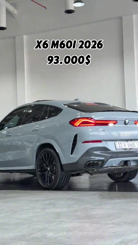 بي إم دبليو X6 M60i • ٢٠٢٦