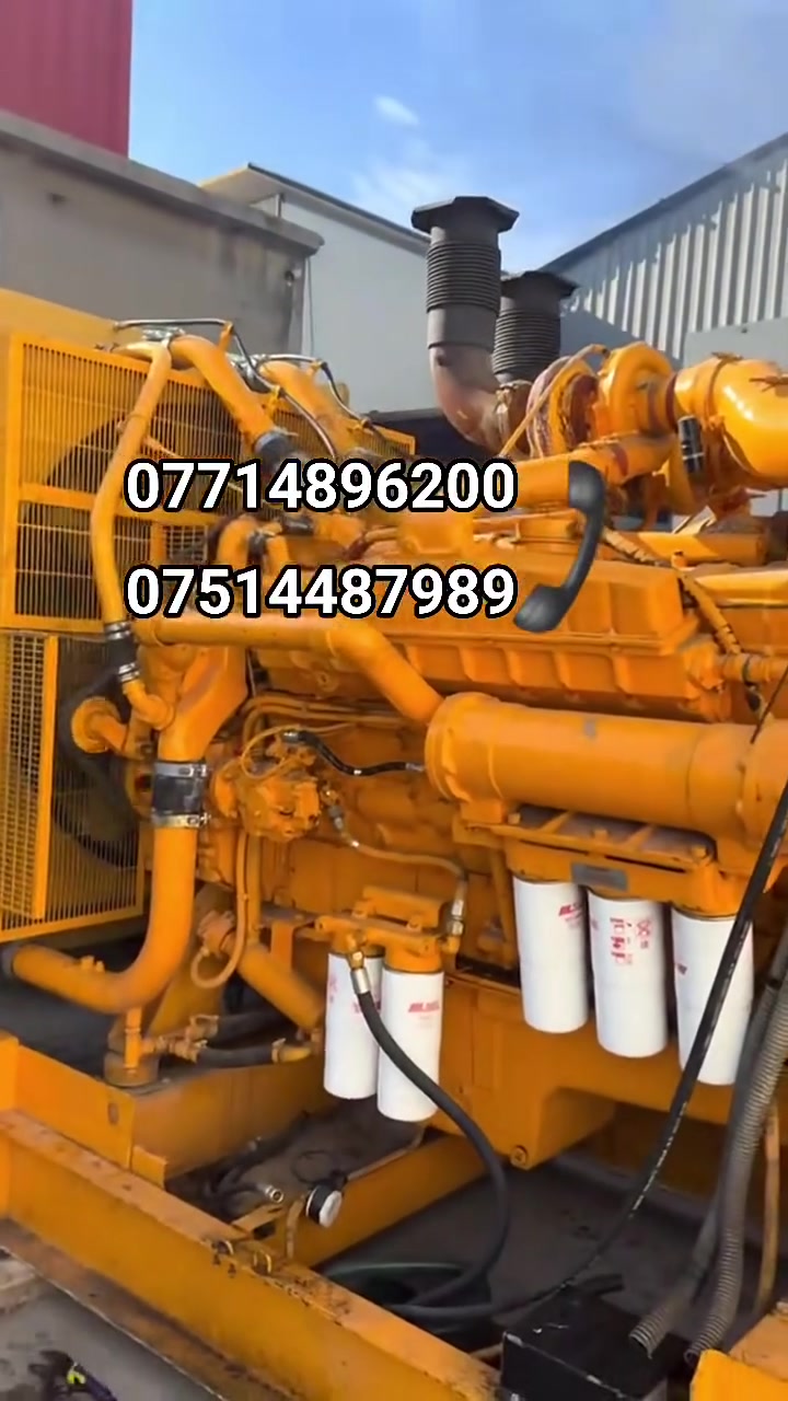 مولده وارد أوروبا • 760KVA • CUMMINS 12سلندر