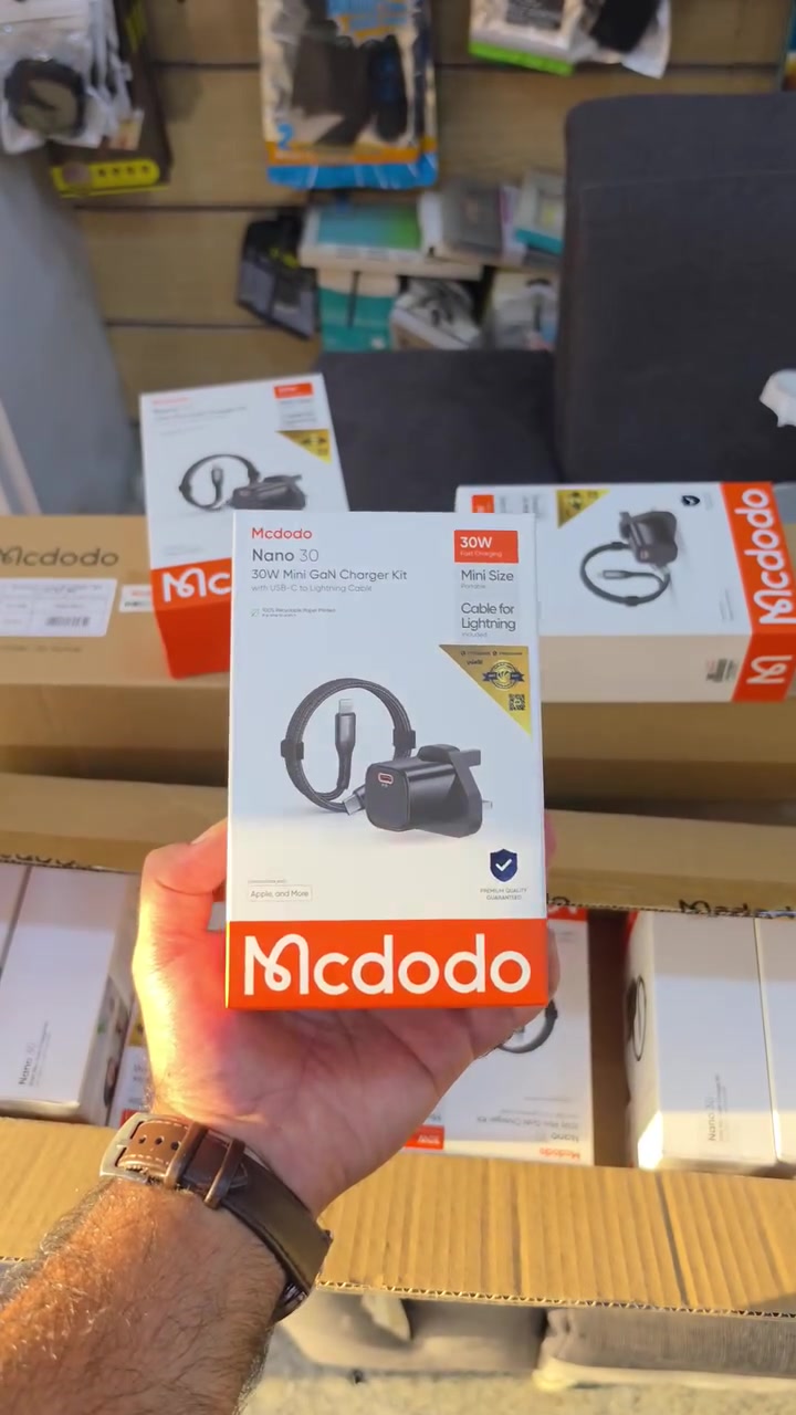 توفر من جديد شواحن Mcdodo# العالمية ✅
ضمان حقيقي سنة ✅
للاستفسار اكثر يمكنكم الاتصال
***********
***********
او يمكنكم زيارة موقعنا
الصويرة /شارع المركز /مجاور المرطبات
ويوجد خدمة توصيل لكل المحافظات
