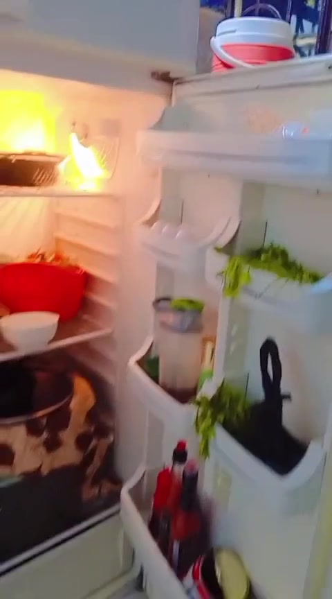 ثلاجه  نضيفه مابيه عطل الحجم ١٧