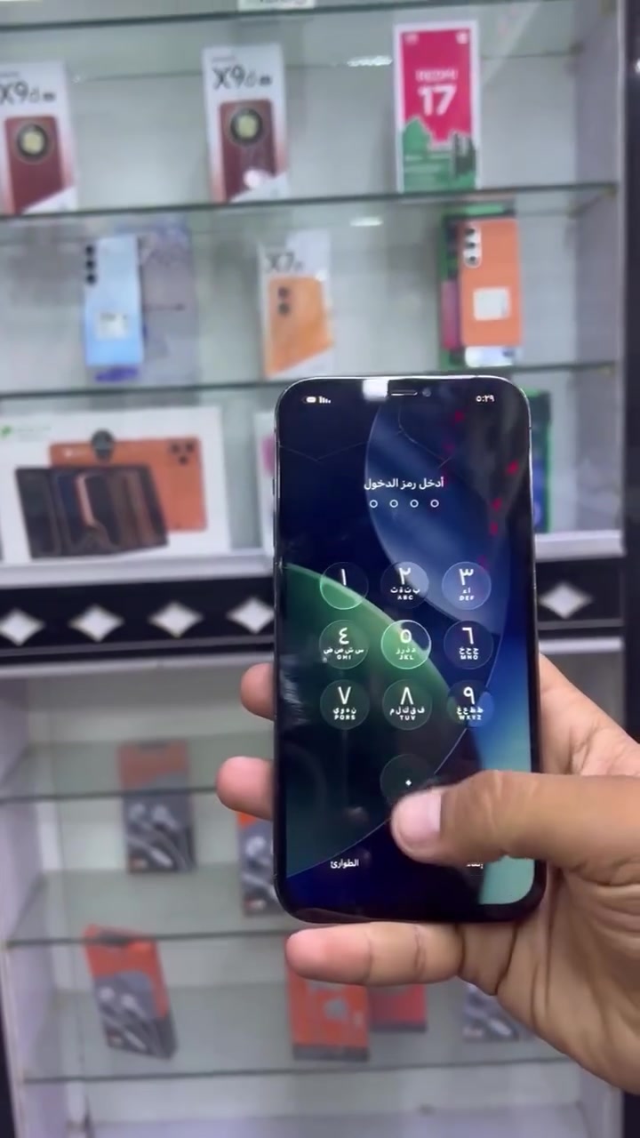 آيفون ١٢ برو ماكس • ٢٥٦ • بطارية ٦٩%