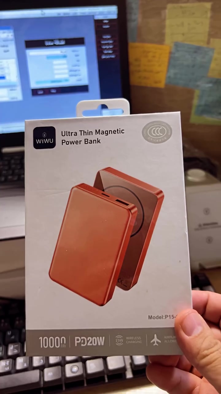WIWU P15-1 🧲
10000mAh | 15W Wireless | PD 20W
نحيف 14mm - المنيوم
الديوانية - مدينة الخيول
للحجز: ***********
