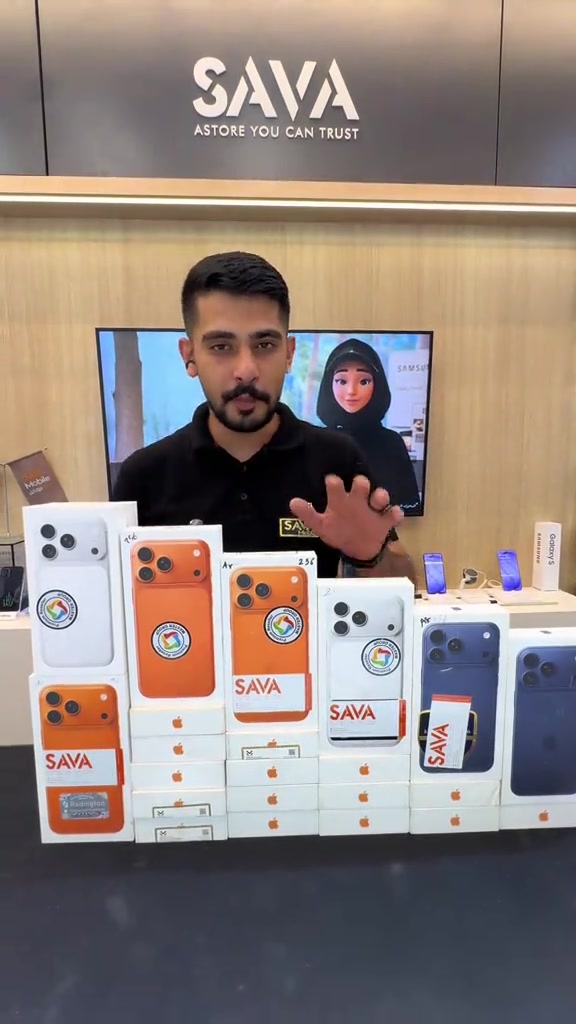 📱 تحديث أسعار iPhone 17 Pro Max نسخة الشرق الأوسط: 2,075,000 د.ع نسخة Master: 2,140,000 د.ع 🔰 ضمان الوكيل الرسمي ⚠️ شرط التفعيل 💳 التقسيط للموظفين والمتقاعدين عن طريق مصرف الرافدين، مصرف الرشيد، مصرف الأهلي العراقي 🔄 خدمة الاستبدال متوفرة 📦 توصيل لجميع محافظات العراق 📲 تابعونا على قناة التليجرام Savaused مختصة بالأجهزة المستخدمة والعروض 📞 *********** 📍 بغداد – المنصور – 14 رمضان – مقابل مطعم الساعة
