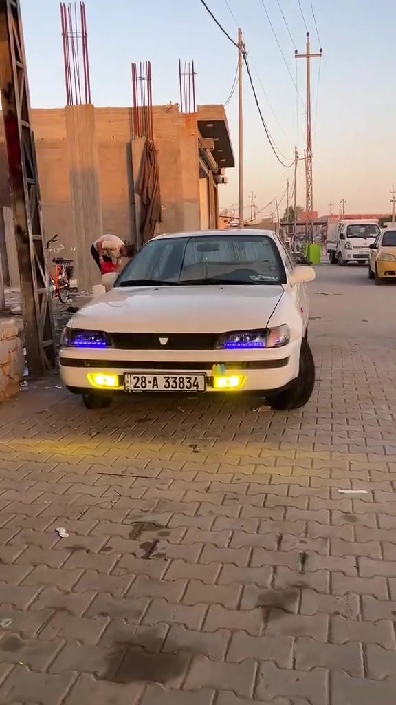 سلام عليكم كورولا موديل 92 مقفوله من الضربه والكاص سياره نظيفه وحلوه +رقم نجف محرك 1800 + ***********
