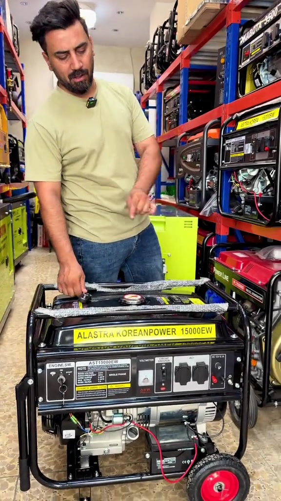 🔥 مولدة بنزين 7.5 KVA 🔥 ⚡ قوة وأداء يعتمد عليه ⛽ تعمل على البنزين 💰 السعر: 750 ألف فقط! مناسبة للبيت، المحل والمشاريع الصغيرة 💪 📞 للحجز والاستفسار: ***********
