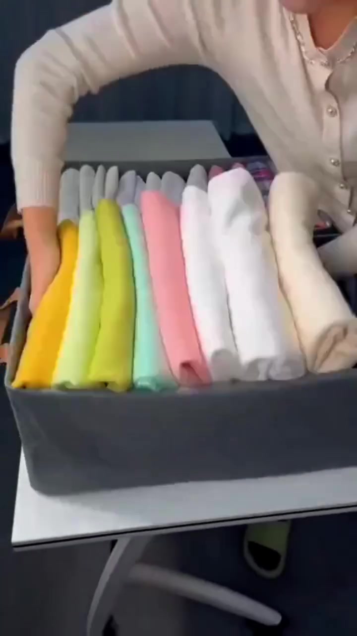 سلة ملابس • رصاصي • مستطيل