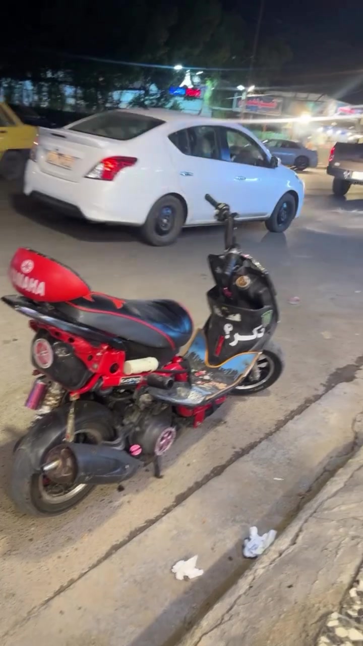 عندي عدله تعمير صحيح تموت 
كفر موشم و مختم كامل 
بيه تزويد حلو تخم كرزي كله اصلي 
يده بريك كرزي 🍒
صدر امامي RBM
وياله مشيفه + تاير جلاتين أصليات 
شاصي احمر صبغ حراري اصلي
ضفيره مرتبه و مضروبه عازل 
تعلاكه كرزي  ان سي واي 🍒
فلاوين ار جي اس 🍒
سويج لون كرزي 🍒
قدره دهن ان سي واي 🍒
قدره اكسل ان سي واي 🍒
دبل خلفي رياضي كرزي 🍒
فراك بريك كرزي ان سي واي 🍒
صالنصه بوشتين صجميه 
سلف Dy اصلي 
تجوه + حمالت 
مكينه هجم بيه لو ٥٥ لو ٥٨ 
بيه جوين مال كبريتر قفاز 
دراجه حلوه و مرتبه وكاعده
دراجه مصروف عليها لحد يكسر بسعر
بكان بغداد الشعب 
السعر 675 
( كفرها كامل )
***********
