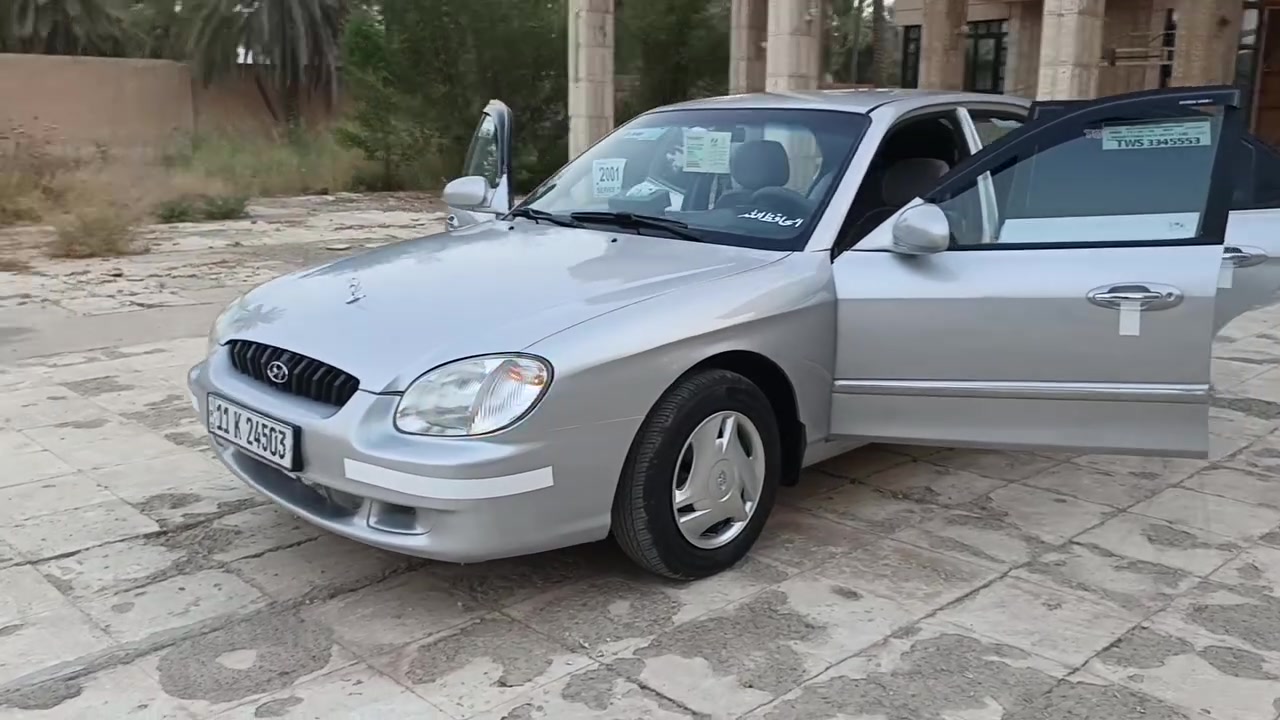 يالله سلام عليكم سوناته البيع موديل 2001 كير اتوماتيك رقم بغداد انكليزي تبريد ثلج  مكينه وكير خير من الله صدر امامي خلفي جديد كهرباىياته كولهن شغاله مصبوغه صبغ درجه اولى السياره كولش حلوة وجديده غرفته جديده عارضه 58 الاستفسار الاتصال بل رقم ***********
