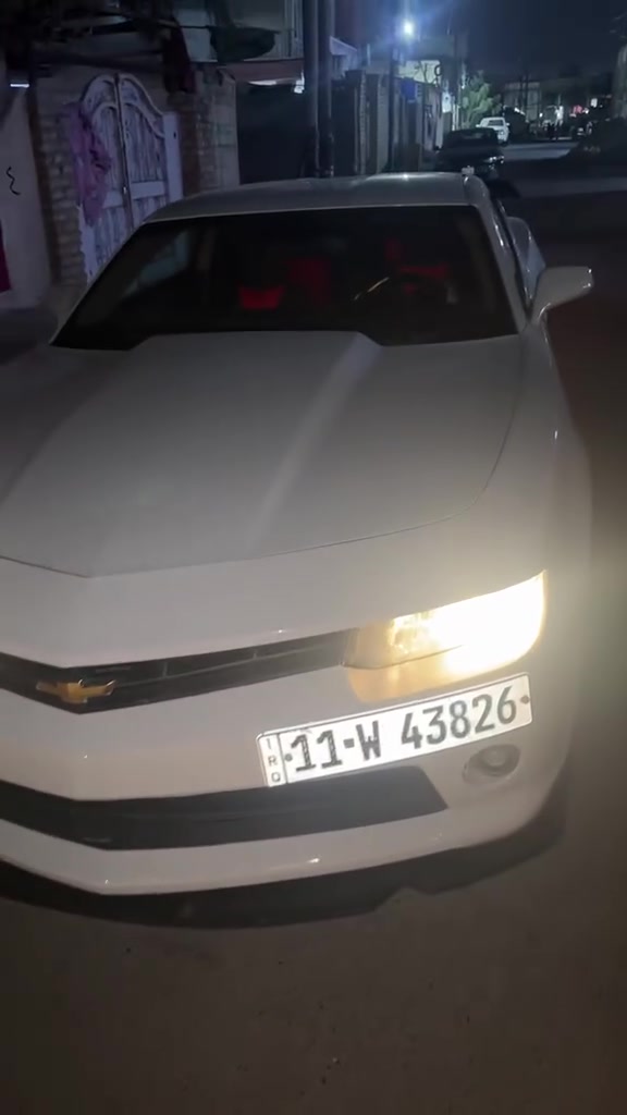سياره  RS
كمارو موديل ٢٠١٤ 

جديده بحيث متصرف عليها ربع 
 مكينه وكير شرط كفاله 
كهربائيات فول 
كشنات كهربايئه 
تبريد تدفئه شغاله على سويج 
تايرات خير من الله 
عليه كزوز 
عليه لايت عالي زنون 
مكاني بغداد 
سعر ٩٠ بيها مجال  ***********
