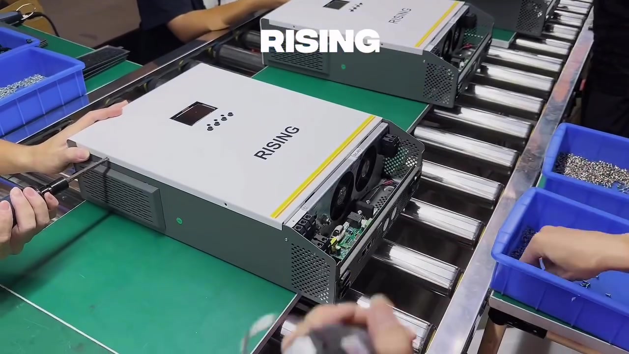 إنفيرتر • طاقة شمسية • مصنع RISING