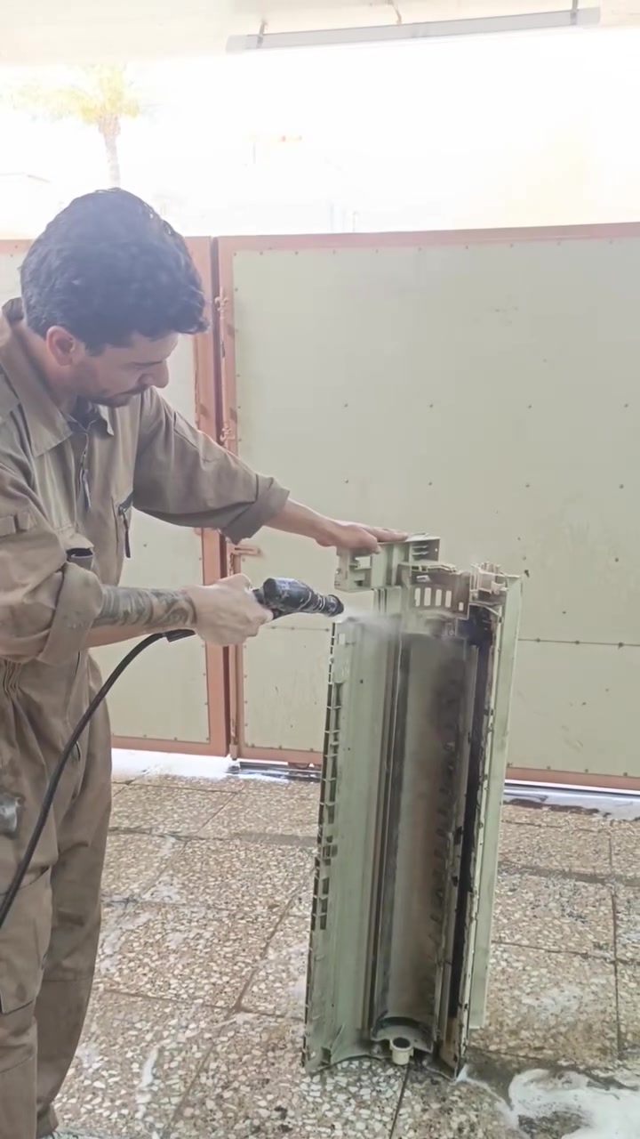 غسيل سبليت • تنظيف راديتر • فحص غاز