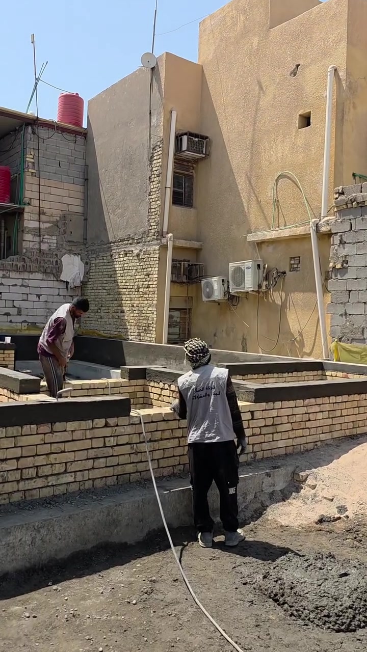 تم والحمد لله المباشره بعمل مرحلة البتلو في موقع المعقل عنوان الشركة البصره الجبيله قرب مول تايم سكوير للتواصل ***********
