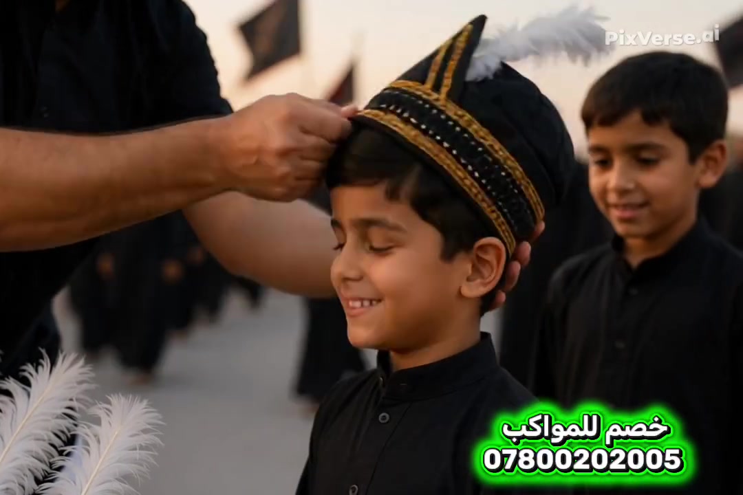 "الملابس في المناسبات الدينية
 ليست مجرد مظهر، بل ذكرى راسخة
 تشكّل وعي الطفل وتعزز ارتباطه بدينه وقيمه ورموزه" 

٪خصم للمواكب الحسينية 
خوذة حسينية 
        جملة فقط
للطلب ***********
النجف الاشرف المدينة المائية 
#شركة_النازك_للقماصل_الجلدية 
#سبري_النازك
