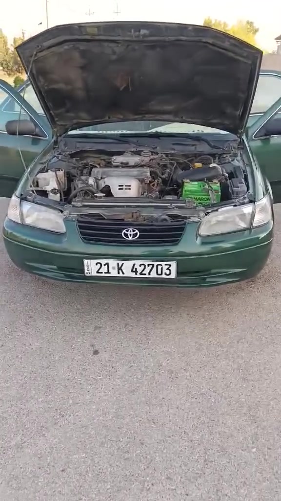 سلام علیکم اخوان     
کامری مودیل 2000 لون زیتونی اوتوماتیک
رقم سلیمانیە ئسولی رقم جدید سنویەحتی 2029جدید
 هزە وبراد جدید حتی شهر11\2026 تحویل مباشر نفس الیوم 
تحویل غرامە گص بشرط 
محرک 4 پستون 
گیرومحرک بشرط فیتر میە بل میە 
گیر محرک بشرط جدید 
مابی سوت ولابخار ولادخان
صدر امامی خلفی مزبوط
کاهربایات کل وضع شریکە 
داخل فول جدید تعدیل سرعە 
جامات کهربائی مرٲت کهرباء قفل مرکزی
اربع تایرات جدید  اربع ویلات جدید صدر جدید 
سیارە صبوغ عام جمالی
 مابی ضربە کبیر هیچ اکو معجون بسیط لتصفیە
سیارە مابی ای مسرف خیرمن اللە 
سعر(  62  ) ورقە بس للبیع ماتراوس
مکان چم چمال قریب عل کرکوک بی واتساپ
***********بی واتساپ ***********
