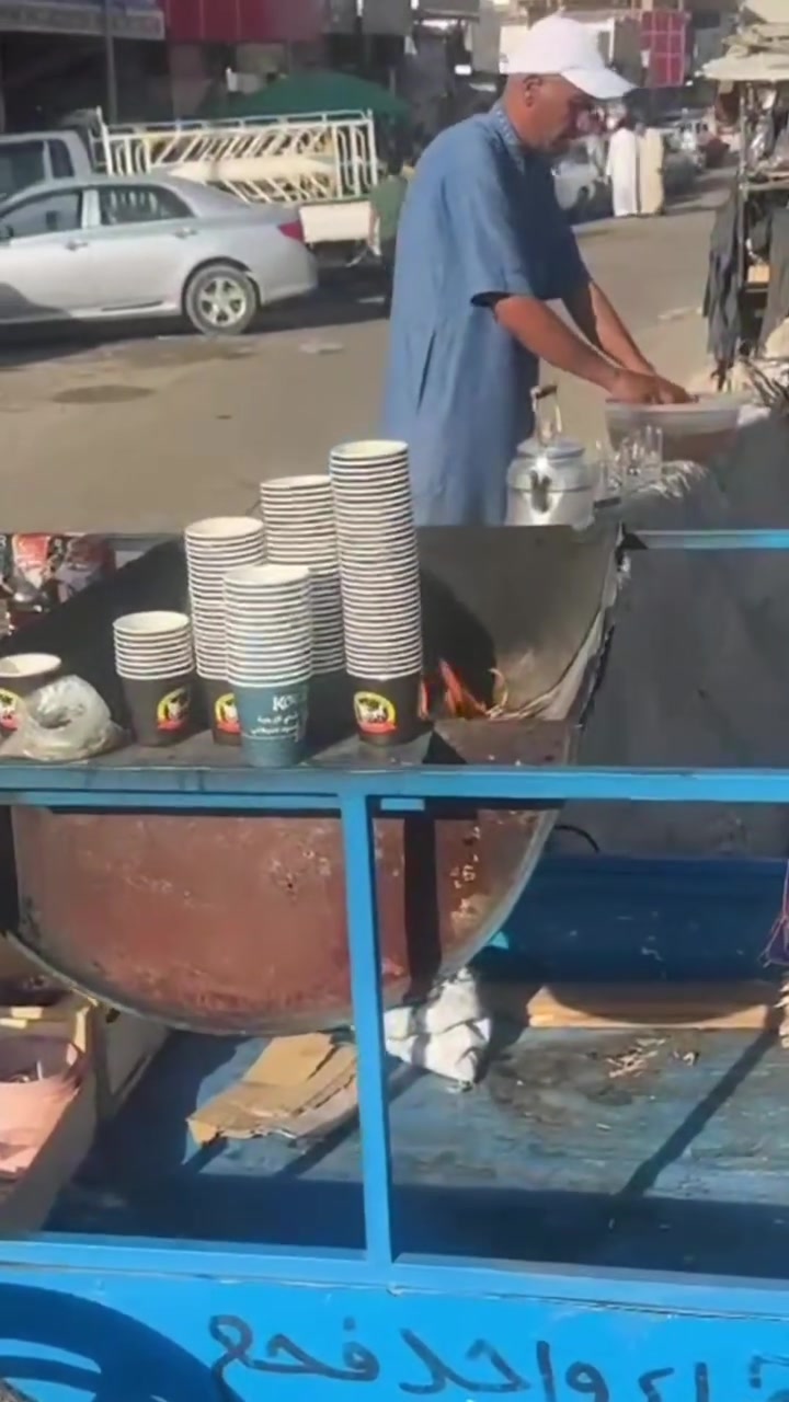 دعمأ للمشاريع الصغيرة وسام شخص مثابر ويستحق الدعم 
#المكان سوق بيجي قرب مأكولات كل يوم
