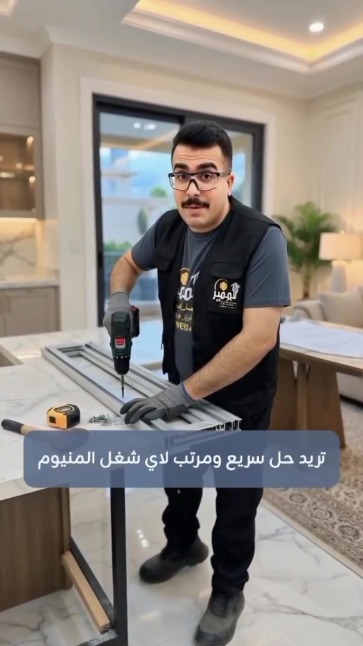 معمل المنيوم • تصليح كاونترات • خدمة موقعية