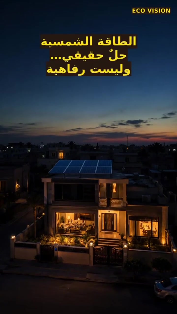 ⚡ عندما تجتمع الجودة مع الخبرة… تكون النتيجة منظومة تعتمد عليها لسنوات.
في Eco Vision نوفر منظومات طاقة شمسية أصلية مصممة حسب احتياج كل منزل أو مشروع، مع تركيب احترافي وضمان على المكونات.

☀️ طاقة مستقرة.
🔋 مكونات أصلية.
🛠️ تركيب باحترافية.
🤝 خدمة ما بعد البيع.

📩 راسلنا الآن لمعرفة المنظومة المناسبة لك.

📞 ***********
