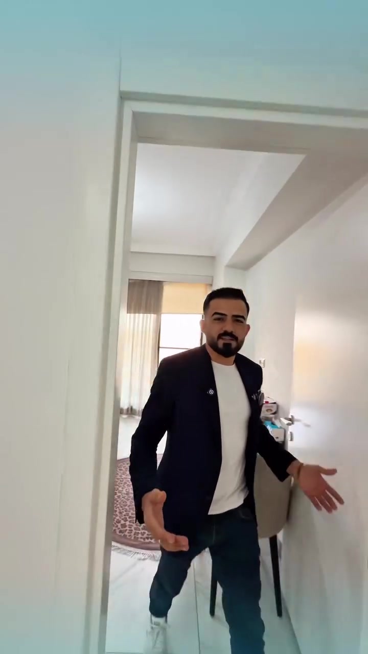 شقه مميزه في كنجان لايف 160 متر 3 غرف نوم وصاله ومطبخ معزول وطابق ناصي مؤثثه بالكامل#كنترول_اربيل_حاضر_العباسي
