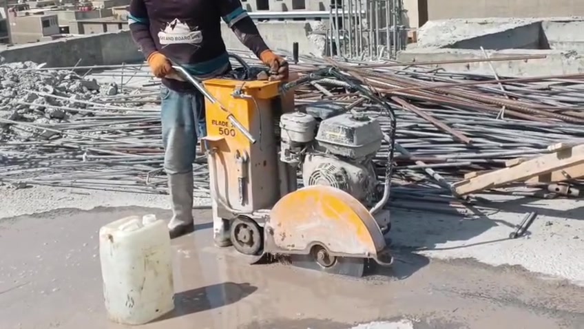 قطع كونكريت جوينات فتح درج منور كور علاء ***********
