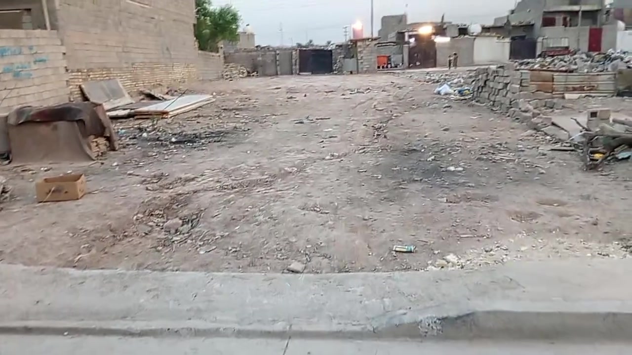 بغداد حي الرباب • ٣٠٠م • ماء ومجاري