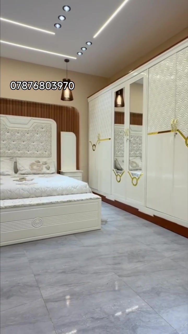✨ غرف نوم عراقية بتصاميم أنيقة  ✨

اختاروا الموديل اللي يناسب ذوقكم، مع أكثر من 50 تصميم متنوع 🛏️

🔹 نجارة عراقية متقنة
🔹 تشطيبات وخامات متنوعة
🔹 تصاميم متعددة تناسب مختلف الأذواق
🔹 تجهيز وتوصيل إلى بغداد وجميع المحافظات 🚚
🔹 إمكانية اختيار الإضافات والتجهيزات حسب الطلب

📌 مكونات الغرفة:
✔️ كنتور قياس 320
✔️ ميز مرآة
✔️ ميز بلازما
✔️ زاوية كنتورية قياس 80
✔️ سرير 160×200
✔️ تاج الجرباية
✔️ ناصي الجرباية
✔️ قواعد الجرباية بالكامل بلوك
✔️ كومدين عدد 2، قياس 50 للواحد

⭐ الإضافات المتوفرة:
▪️ شازلون مقعد: 50 ألف دينار
▪️ شازلون مخزن: 75 ألف دينار
▪️ دواشك طبية درجة أولى بضمان استبدال 5 سنوات: 150 ألف دينار

💰 الأسعار:
غرف النوم تبدأ من 1,000,000 إلى 1,250,000 دينار.

🛏️ موديلات الطابقين:
تبدأ من 1,800,000 دينار فما فوق.

🎨 كما تتوفر أعمال صبغ بخامات متنوعة وأسعار مختلفة.

📩 للاستفسار وطلب الموديل:
أرسل صورة التصميم المطلوب عبر واتساب وسنرسل لك التفاصيل والسعر.

📲 واتساب: ***********
📞 اتصال: ***********
