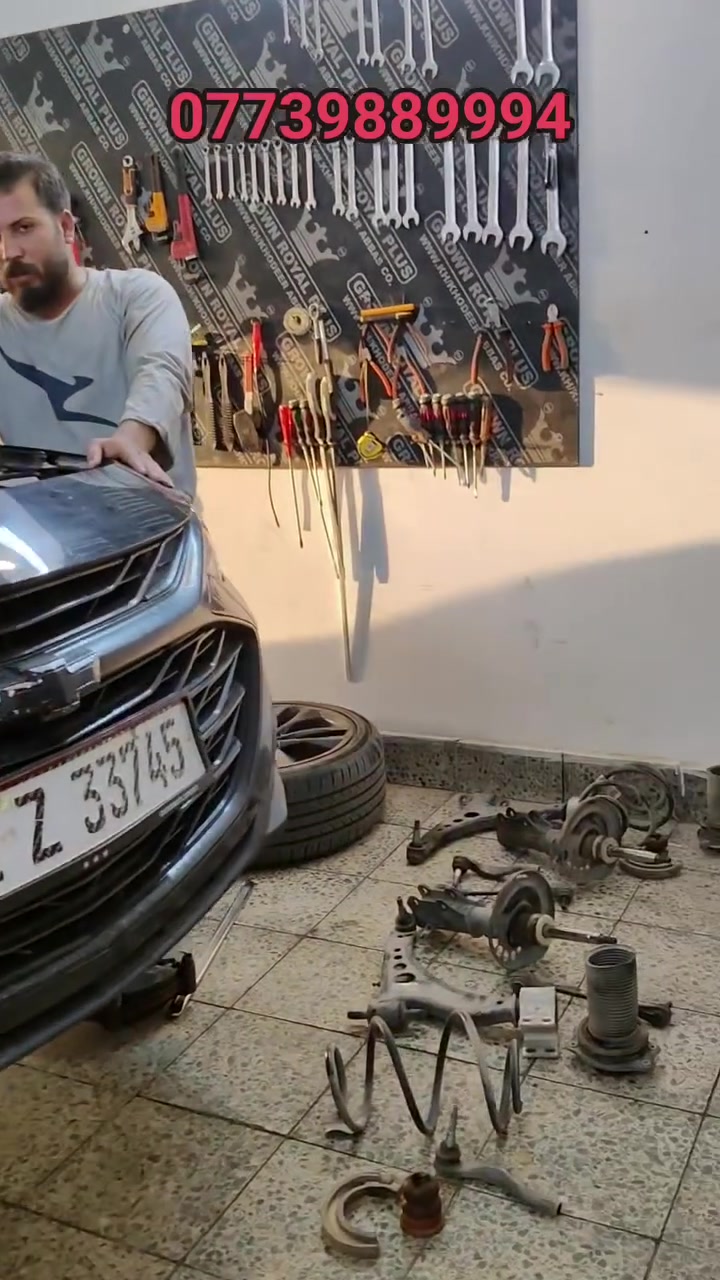 عرض خاص 🔥🔥🔥
اولا/ اجور عمل استبدال الصدر الامامي (25 الف)
ثانيا/ استبدال 14 بوشة مع البوش الزيتية للصدر الخلفي(بوش+عمل)(150 الف) مع ضمان ثلاث اشهر على المواد استبدال داخل المحل
العنوان بغداد 
حي الخضراء شارع البصرة 
***********
#ماليبو
