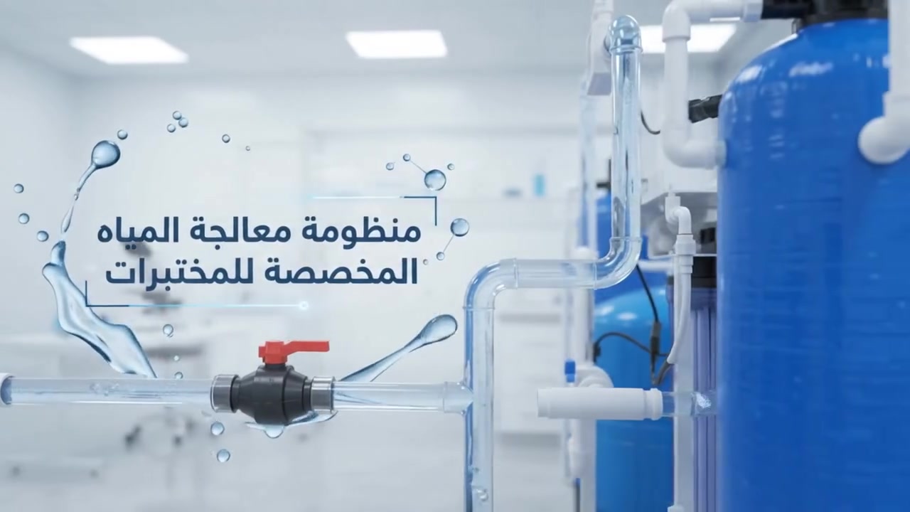 مركز كورك • معالجة مياه مختبرات • تركيب وصيانة