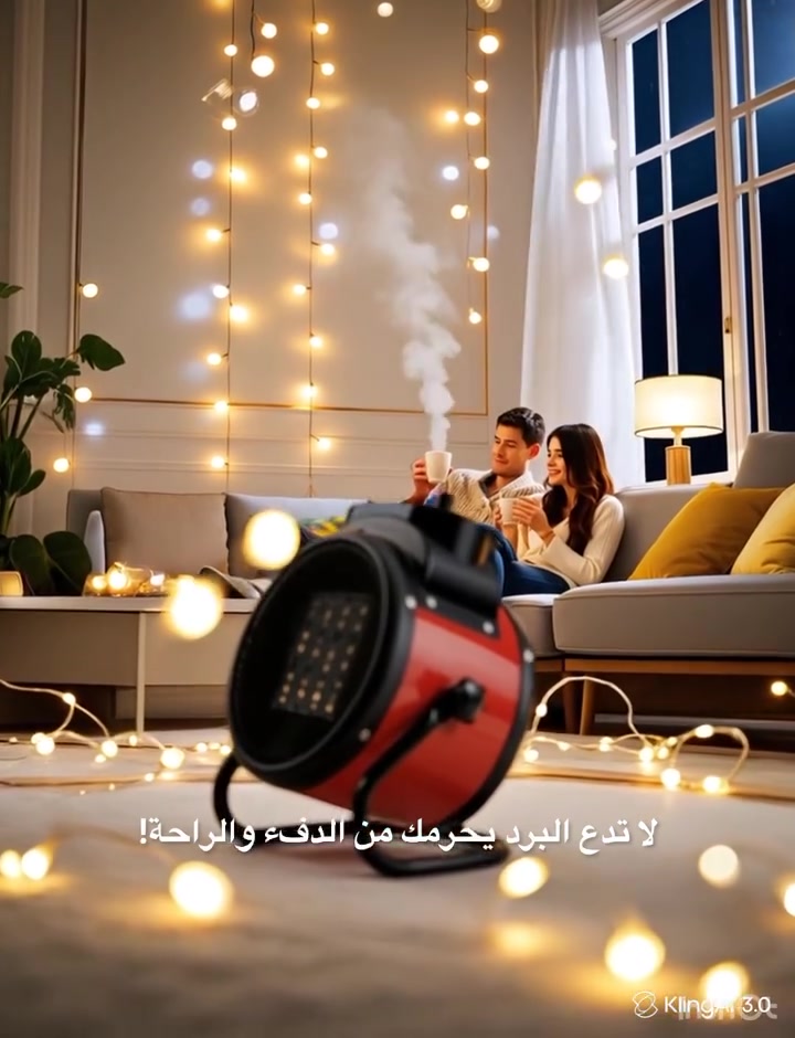 مدفأة كهربائية • سهلة الحمل • الشورجه بغداد